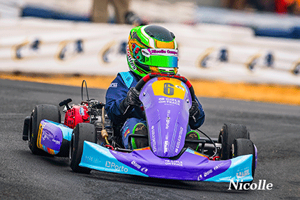 Nicolle Campos Nascimento no Campeonato Brasileiro de Kart 2024